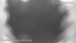 Vrchol Bouřňák, pohled na jih