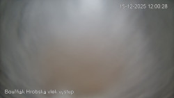 Vrchol Bouřňák, pohled na jih