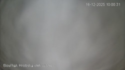 Vrchol Bouřňák, pohled na jih