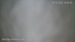 Vrchol Bouřňák, pohled na jih