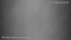 Vrchol Bouřňák, pohled na jih