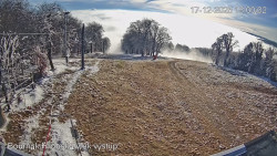 Vrchol Bouřňák, pohled na jih