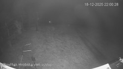 Vrchol Bouřňák, pohled na jih