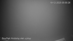 Vrchol Bouřňák, pohled na jih