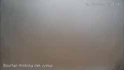 Vrchol Bouřňák, pohled na jih