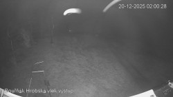 Vrchol Bouřňák, pohled na jih