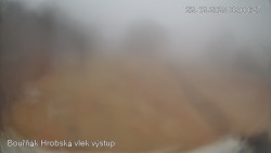 Vrchol Bouřňák, pohled na jih