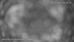 Vrchol Bouřňák, pohled na jih