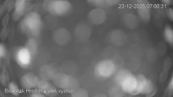 Vrchol Bouřňák, pohled na jih