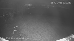 Vrchol Bouřňák, pohled na jih