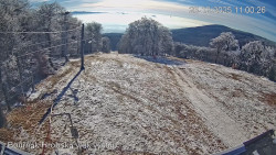 Vrchol Bouřňák, pohled na jih