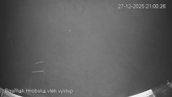 Vrchol Bouřňák, pohled na jih