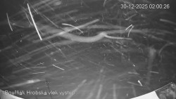 Vrchol Bouřňák, pohled na jih