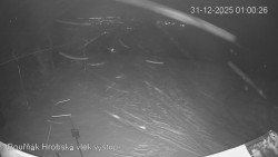 Vrchol Bouřňák, pohled na jih