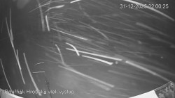 Vrchol Bouřňák, pohled na jih