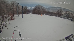 Vrchol Bouřňák, pohled na jih