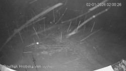 Vrchol Bouřňák, pohled na jih