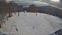 Vrchol Bouřňák, pohled na jih