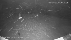 Vrchol Bouřňák, pohled na jih