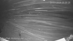 Vrchol Bouřňák, pohled na jih