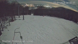 Vrchol Bouřňák, pohled na jih