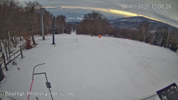 Vrchol Bouřňák, pohled na jih