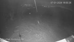 Vrchol Bouřňák, pohled na jih