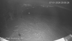 Vrchol Bouřňák, pohled na jih