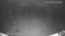 Vrchol Bouřňák, pohled na jih