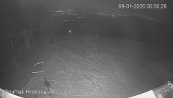 Vrchol Bouřňák, pohled na jih