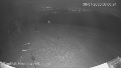 Vrchol Bouřňák, pohled na jih