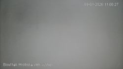 Vrchol Bouřňák, pohled na jih