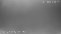 Vrchol Bouřňák, pohled na jih