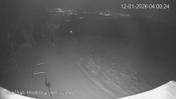 Vrchol Bouřňák, pohled na jih