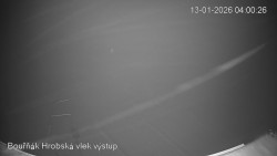 Vrchol Bouřňák, pohled na jih