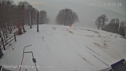 Vrchol Bouřňák, pohled na jih