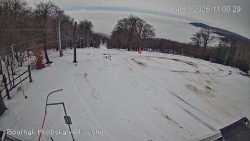 Vrchol Bouřňák, pohled na jih