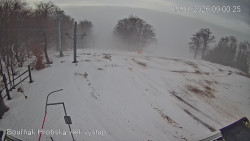 Vrchol Bouřňák, pohled na jih