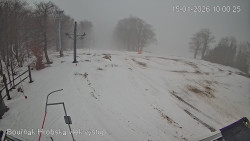 Vrchol Bouřňák, pohled na jih