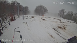 Vrchol Bouřňák, pohled na jih