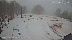 Vrchol Bouřňák, pohled na jih