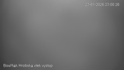 Vrchol Bouřňák, pohled na jih