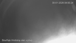 Vrchol Bouřňák, pohled na jih