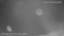 Vrchol Bouřňák, pohled na jih