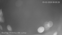 Vrchol Bouřňák, pohled na jih