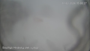 Sport Centrum Bouřňák - Vrchol Bouřňák, pohled na jih - 11.2.2026 v 15:00 Sport Centrum Bouřňák - Vrchol Bouřňák, pohled na jih - 11.2.2026 v 15:00