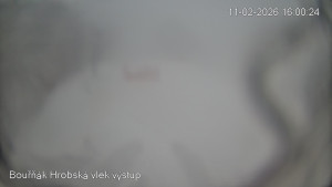 Sport Centrum Bouřňák - Vrchol Bouřňák, pohled na jih - 11.2.2026 v 16:00 Sport Centrum Bouřňák - Vrchol Bouřňák, pohled na jih - 11.2.2026 v 16:00