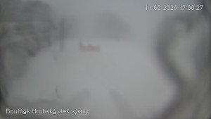 Sport Centrum Bouřňák - Vrchol Bouřňák, pohled na jih - 11.2.2026 v 17:00 Sport Centrum Bouřňák - Vrchol Bouřňák, pohled na jih - 11.2.2026 v 17:00