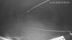 Vrchol Bouřňák, pohled na jih