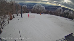 Vrchol Bouřňák, pohled na jih